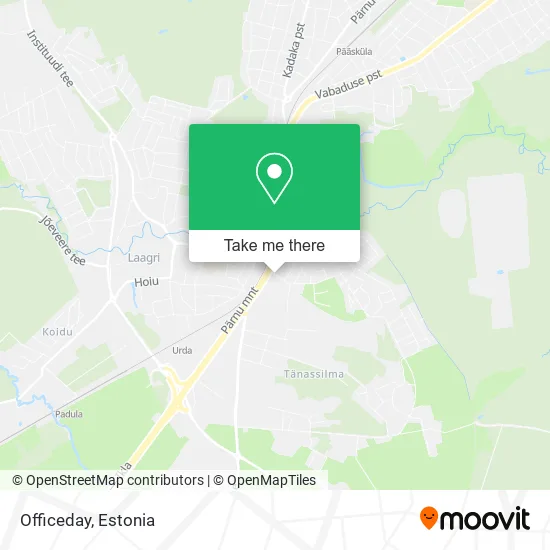 Карта Officeday