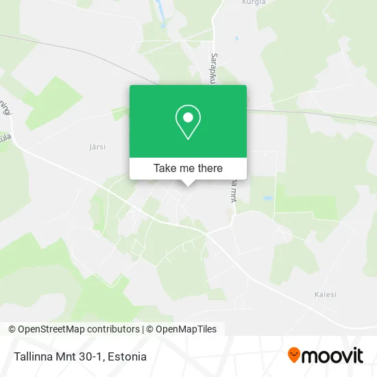 Карта Tallinna Mnt 30-1