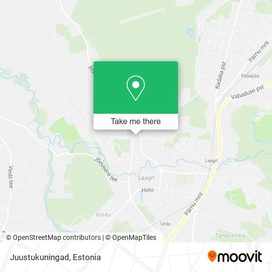 Карта Juustukuningad