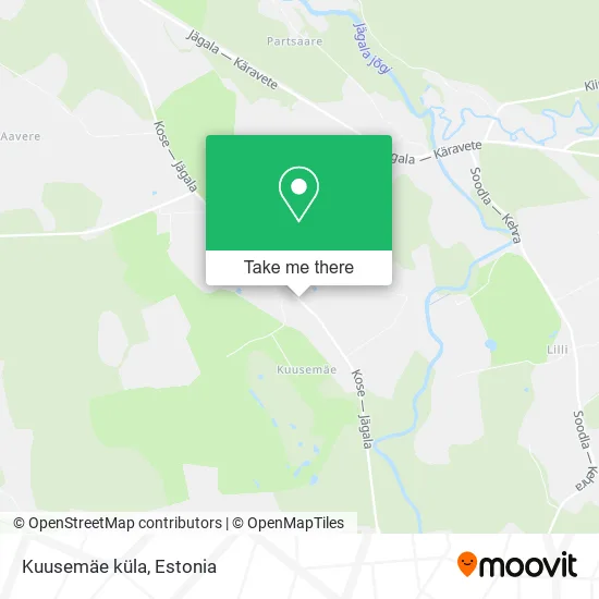 Карта Kuusemäe küla