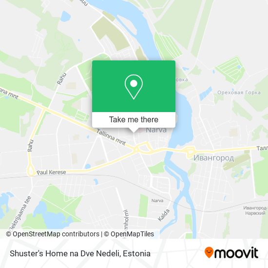 Shuster's Home na Dve Nedeli map