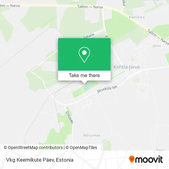 Карта Vkg Keemikute Päev