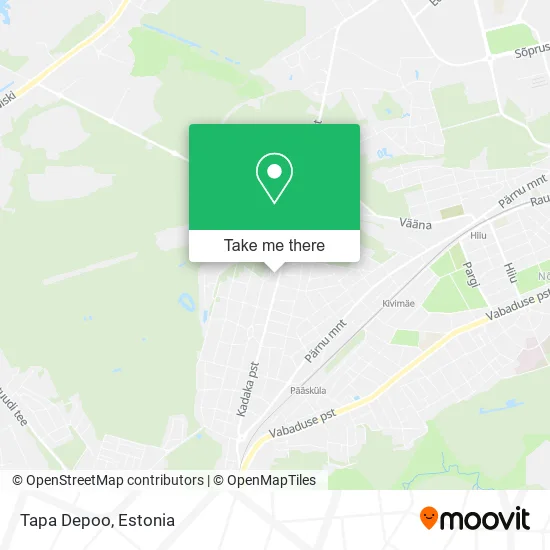 Tapa Depoo map
