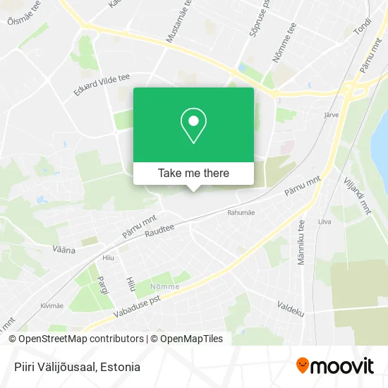 Карта Piiri Välijõusaal