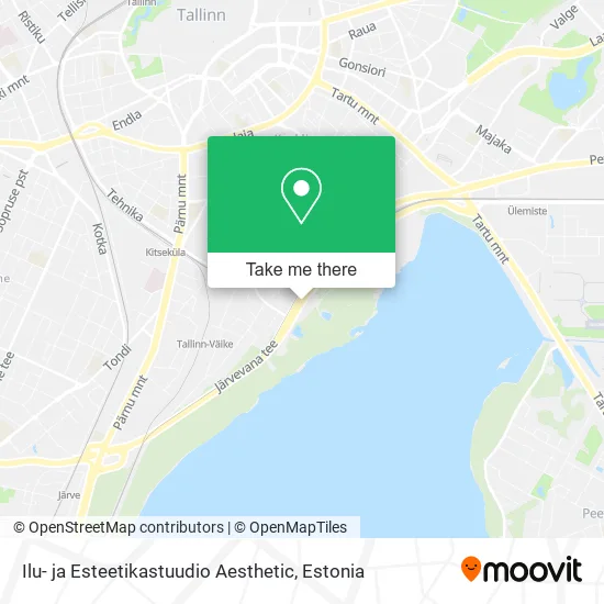 Карта Ilu- ja Esteetikastuudio Aesthetic