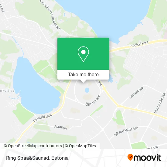 Карта Ring Spaa&Saunad