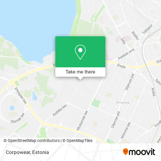 Карта Corpowear