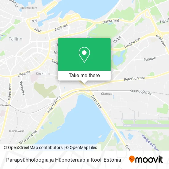 Parapsühholoogia ja Hüpnoteraapia Kool map