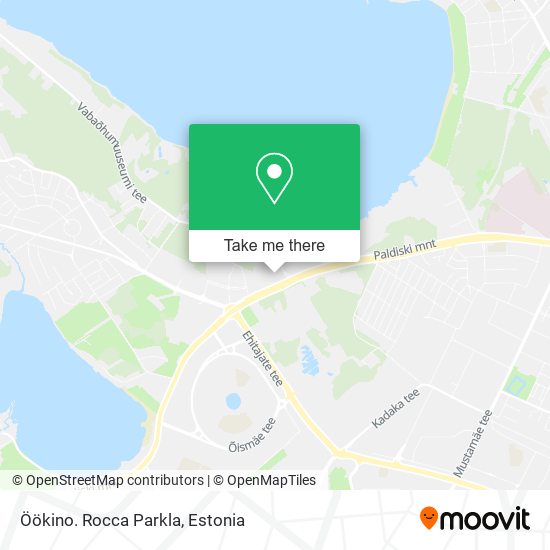 Öökino. Rocca Parkla map