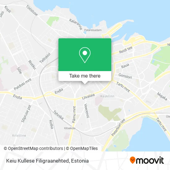 Карта Keiu Kullese Filigraanehted