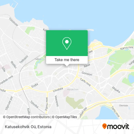 Карта Katusekohvik Oü