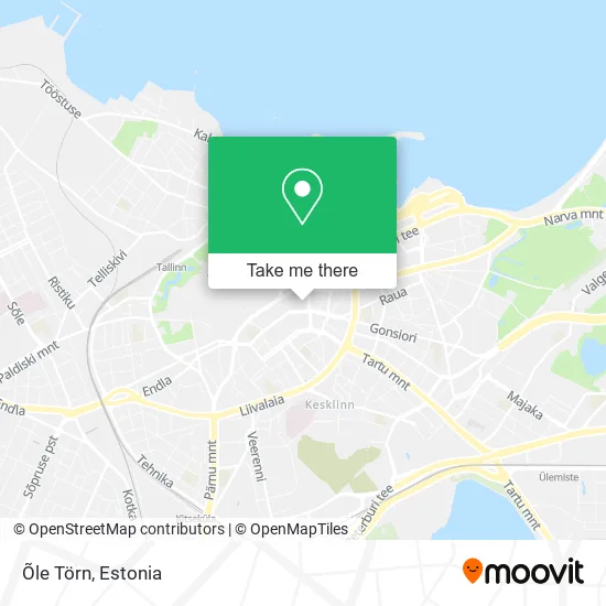 Карта Õle Törn