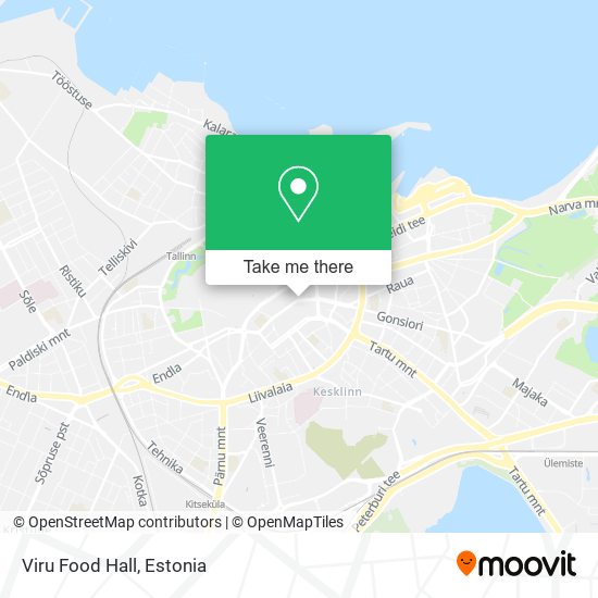 Viru Food Hall map