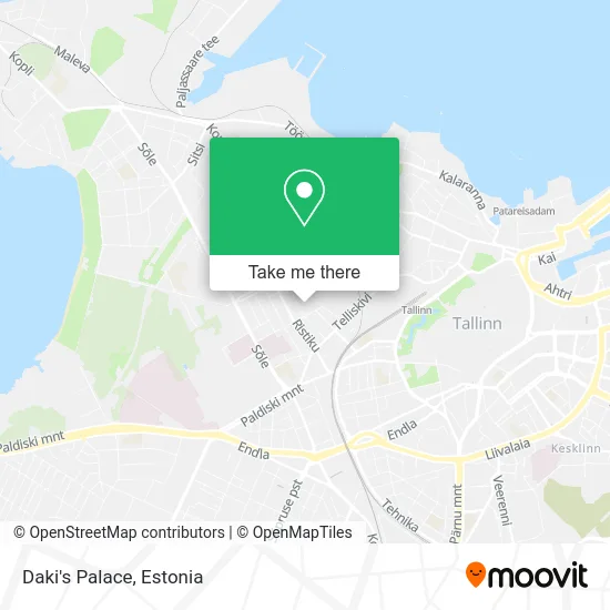 Карта Daki's Palace