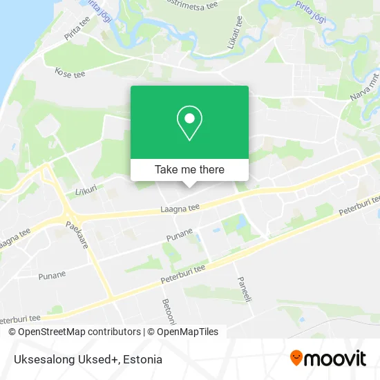 Карта Uksesalong Uksed+