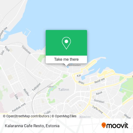 Карта Kalaranna Cafe Resto