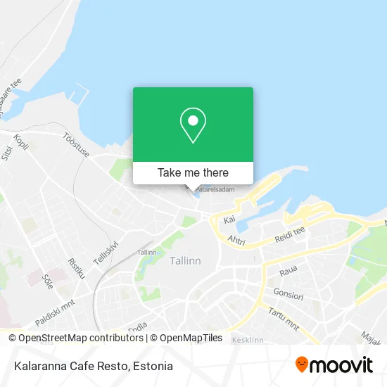 Карта Kalaranna Cafe Resto