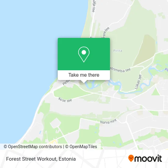 Карта Forest Street Workout