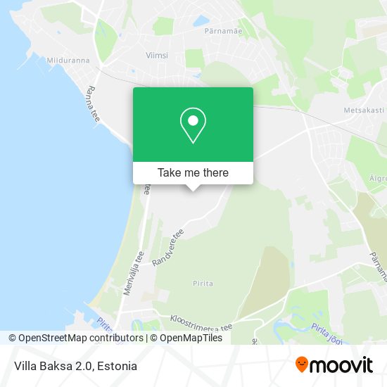 Villa Baksa 2.0 map