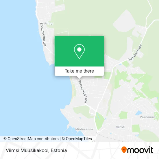 Карта Viimsi Muusikakool