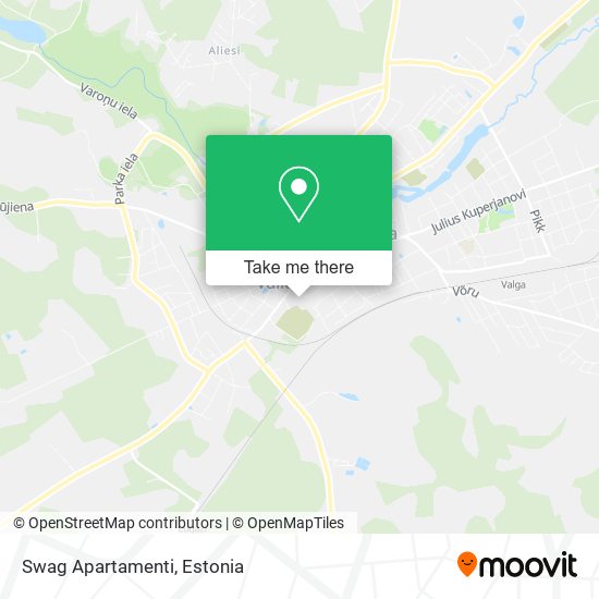 Swag Apartamenti map
