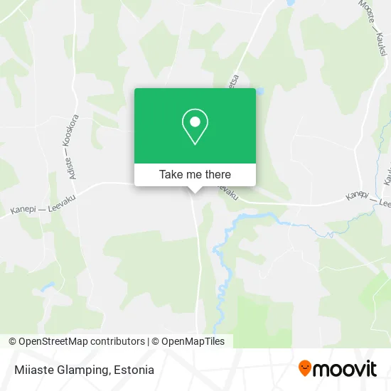 Карта Miiaste Glamping