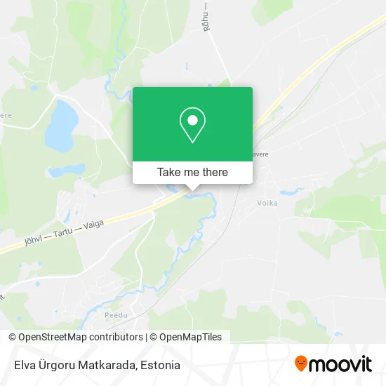 Elva Ürgoru Matkarada map