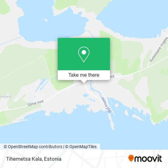 Карта Tihemetsa Kala