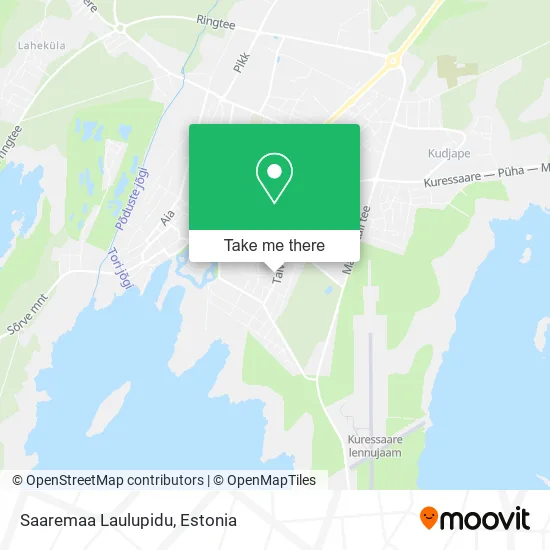 Карта Saaremaa Laulupidu