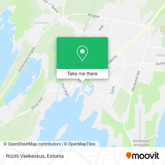 Карта Rüütli Veekeskus