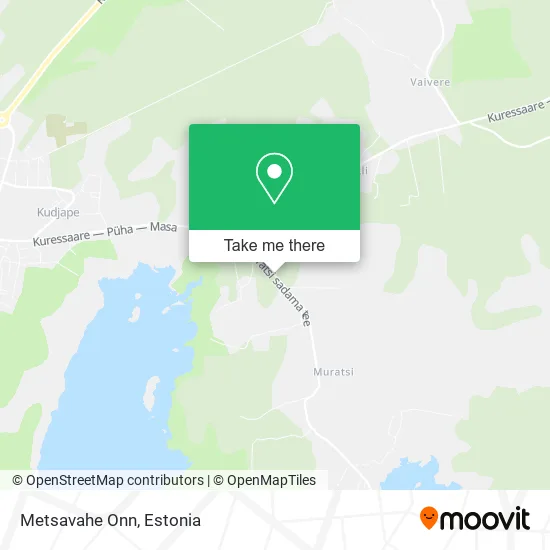 Карта Metsavahe Onn