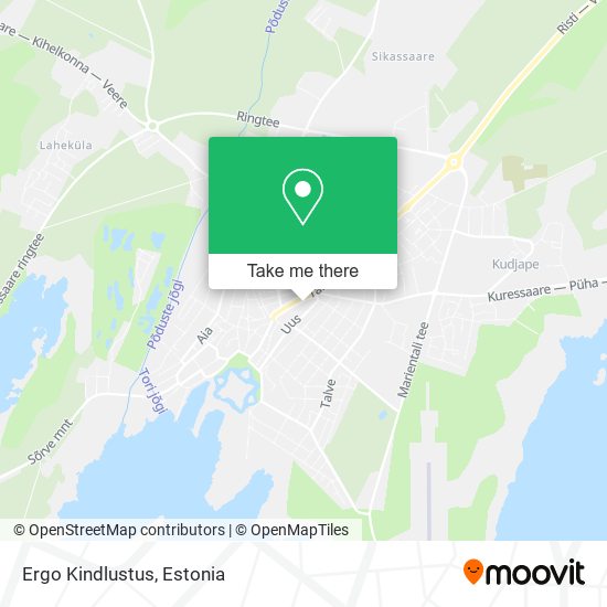 Ergo Kindlustus map