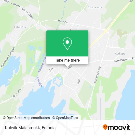 Карта Kohvik Maiasmokk