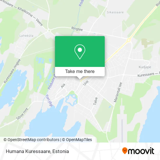 Карта Humana Kuressaare