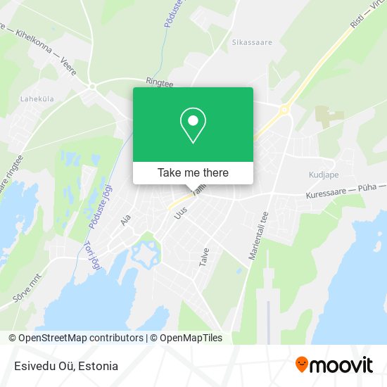 Esivedu Oü map