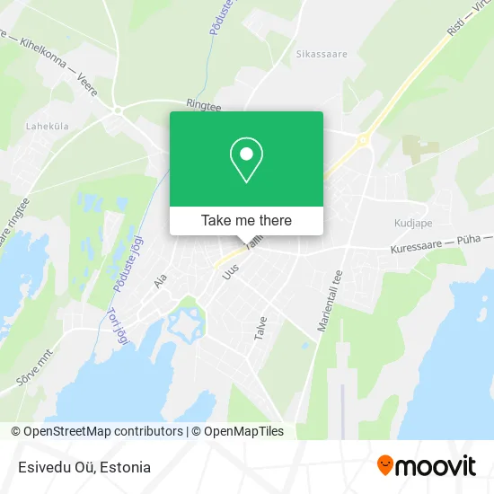 Esivedu Oü map