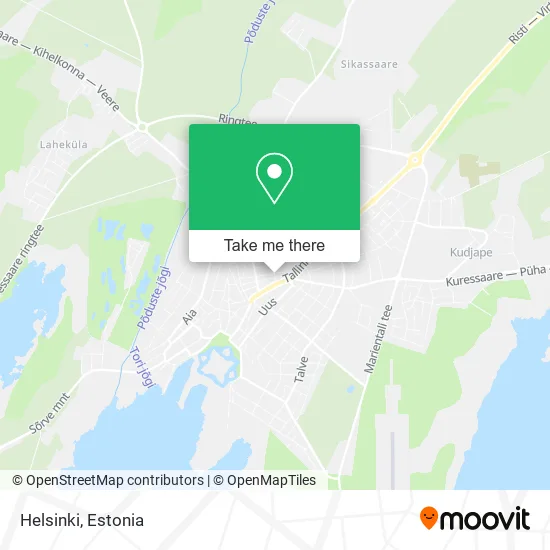 Карта Helsinki