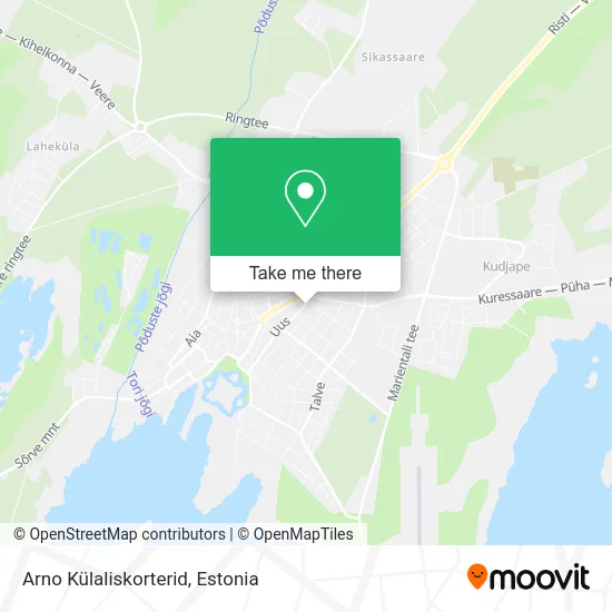 Карта Arno Külaliskorterid