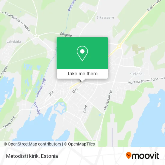 Metodisti kirik map