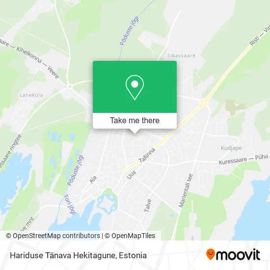 Карта Hariduse Tänava Hekitagune