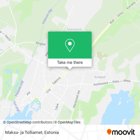 Maksu- ja Tolliamet map
