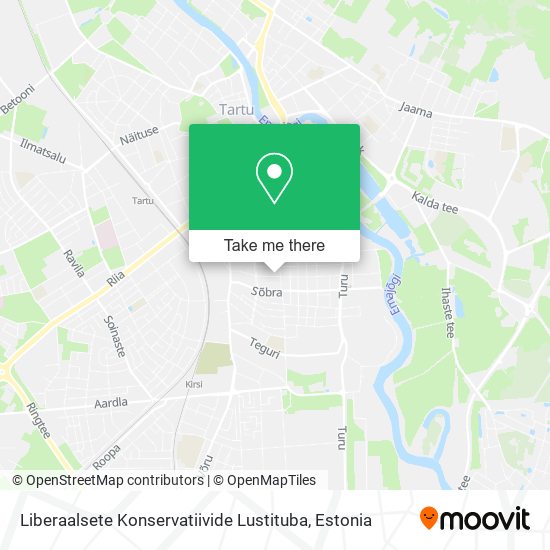 Liberaalsete Konservatiivide Lustituba map