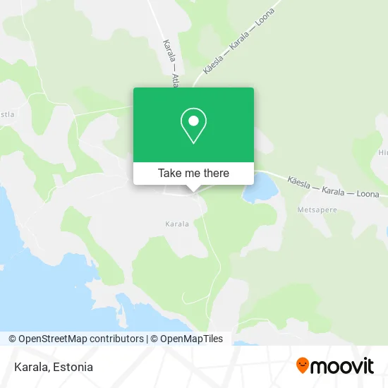 Карта Karala