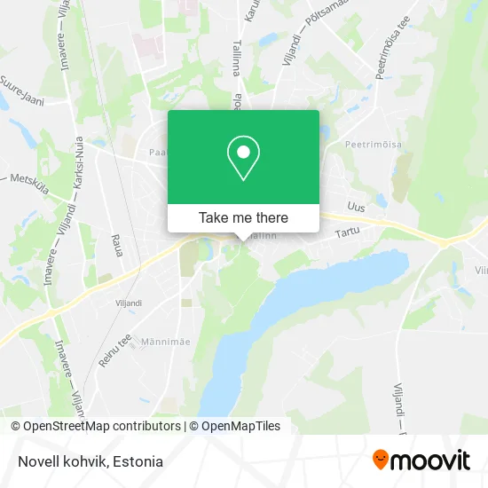 Карта Novell kohvik