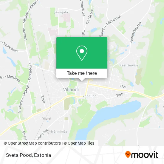 Sveta Pood map