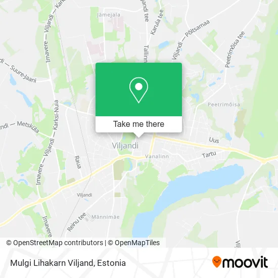 Карта Mulgi Lihakarn Viljand