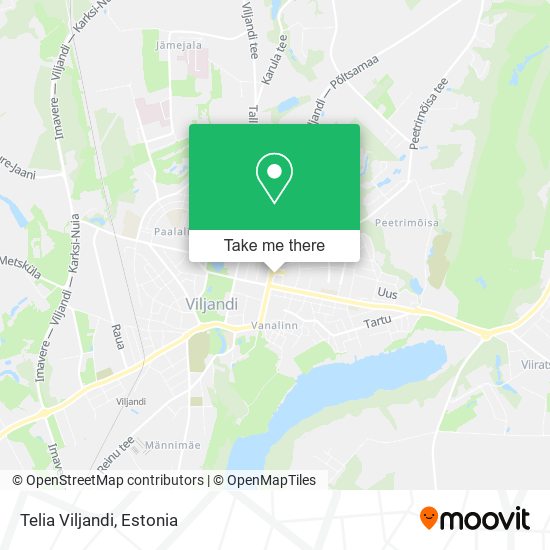 Telia Viljandi map