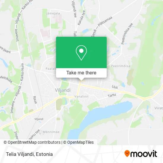 Карта Telia Viljandi