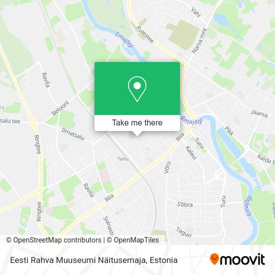 Eesti Rahva Muuseumi Näitusemaja map