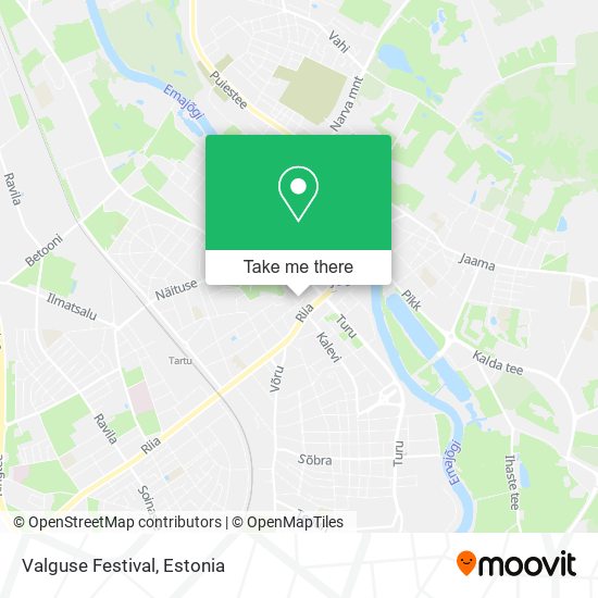 Valguse Festival map